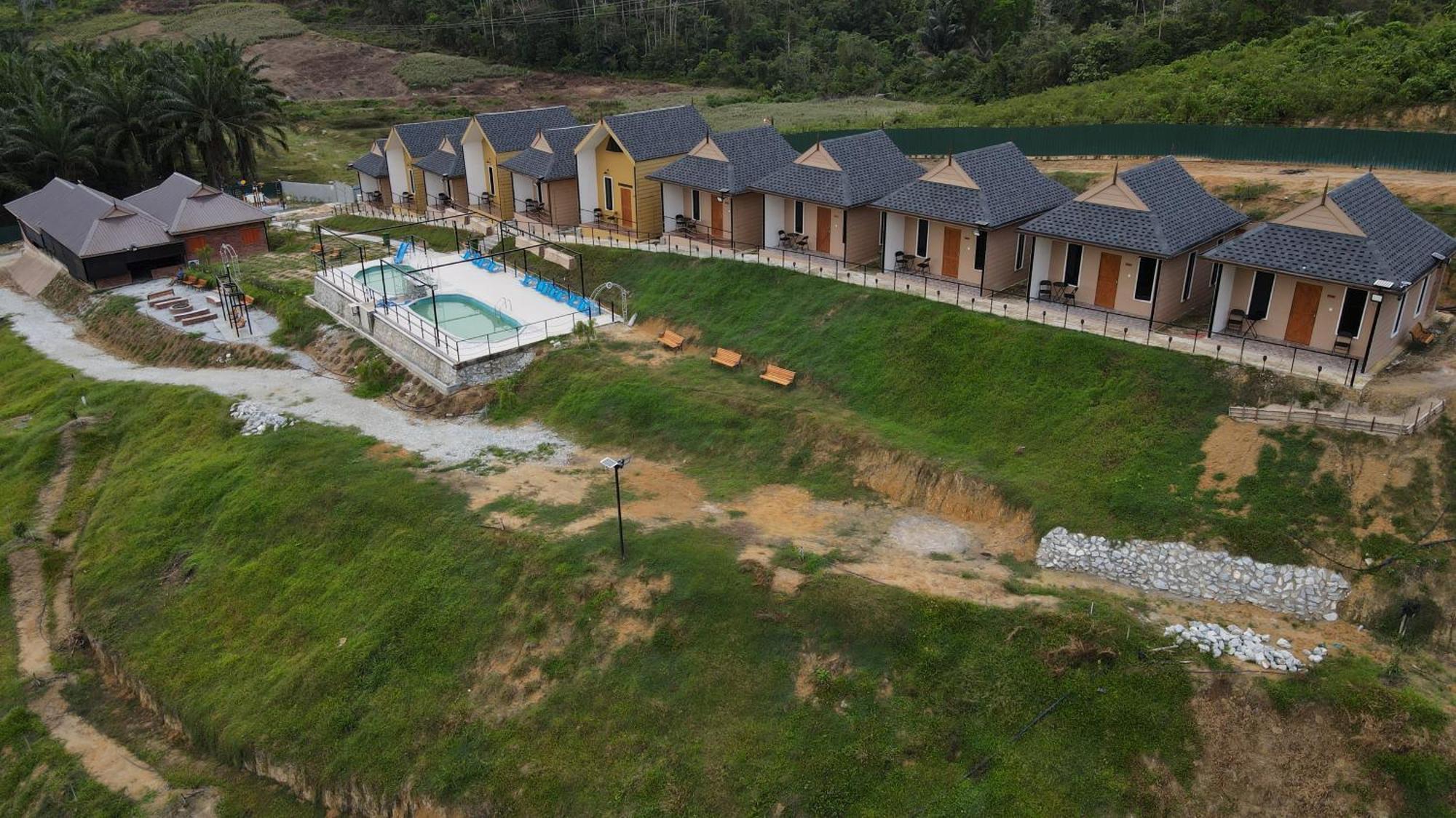 Tamu Eco Lenggeng Hotel Bagian luar foto