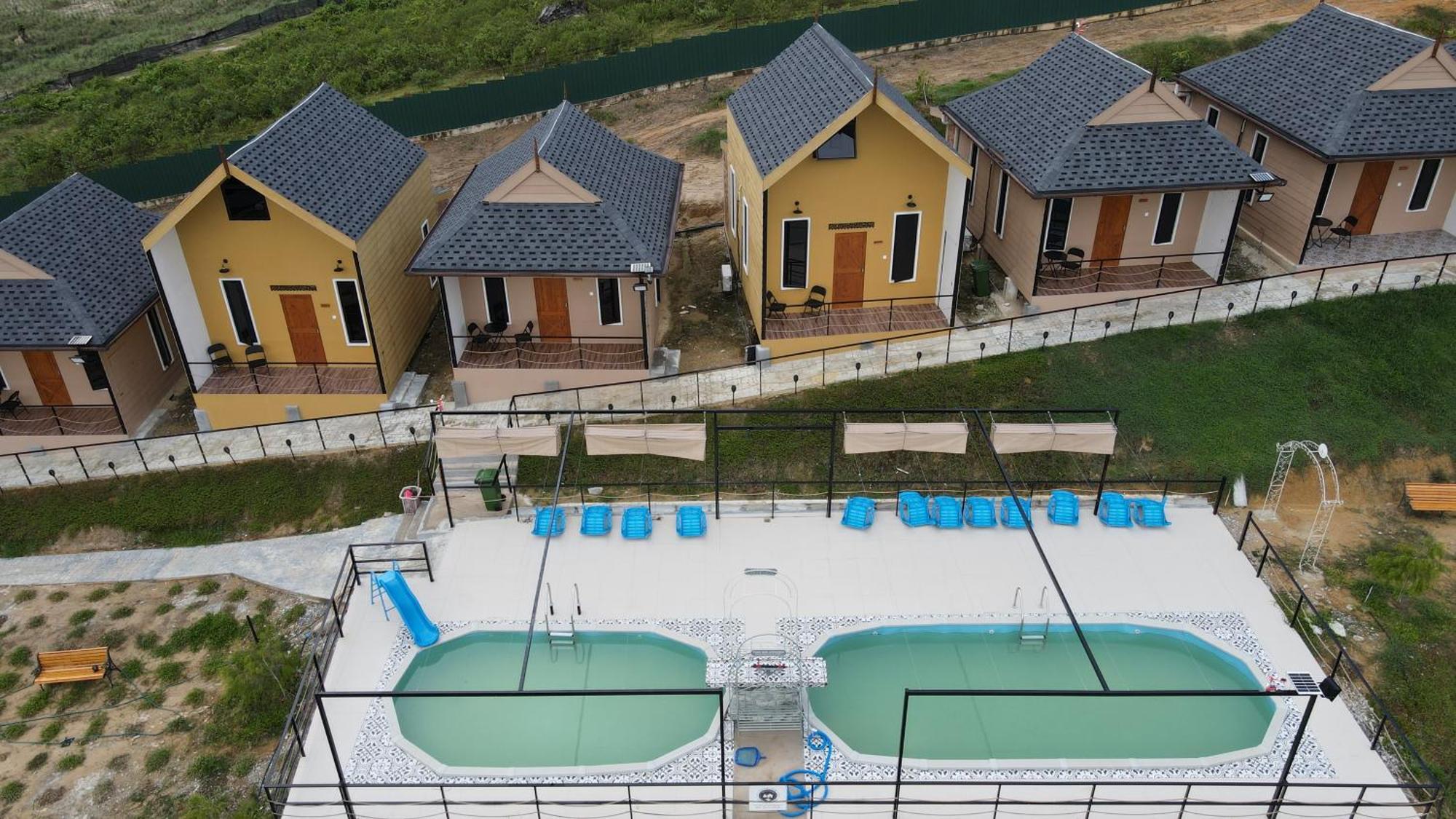Tamu Eco Lenggeng Hotel Bagian luar foto